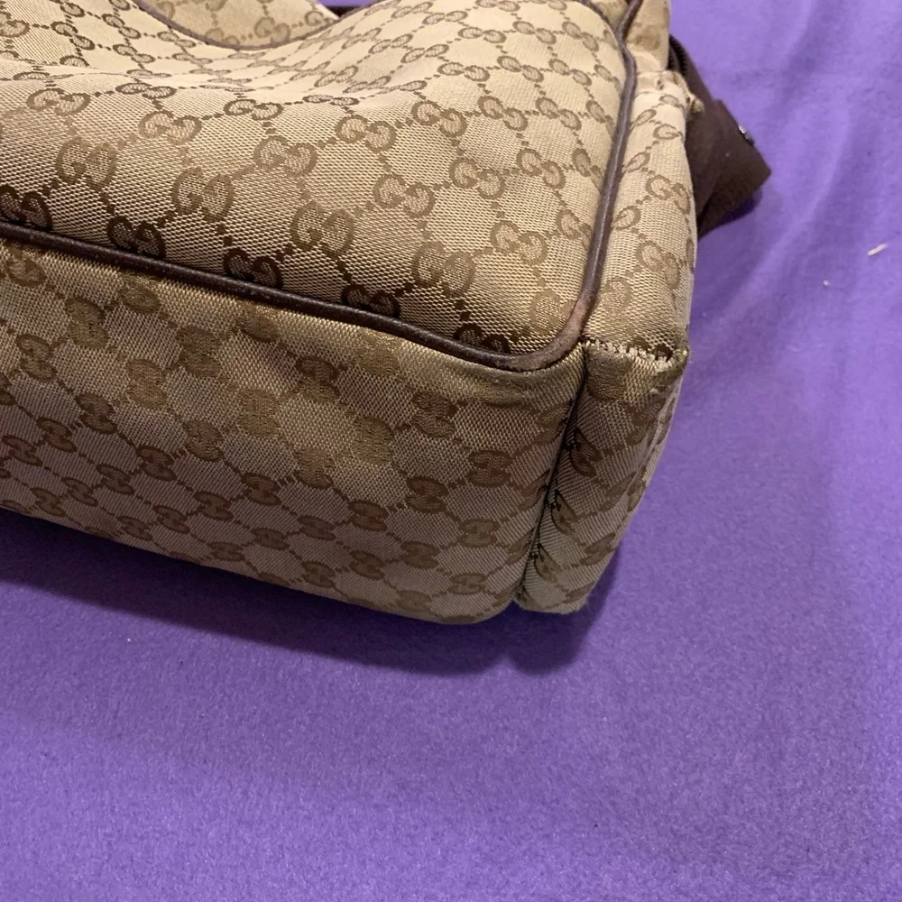 Gucci GG Canvas Messenger Bag